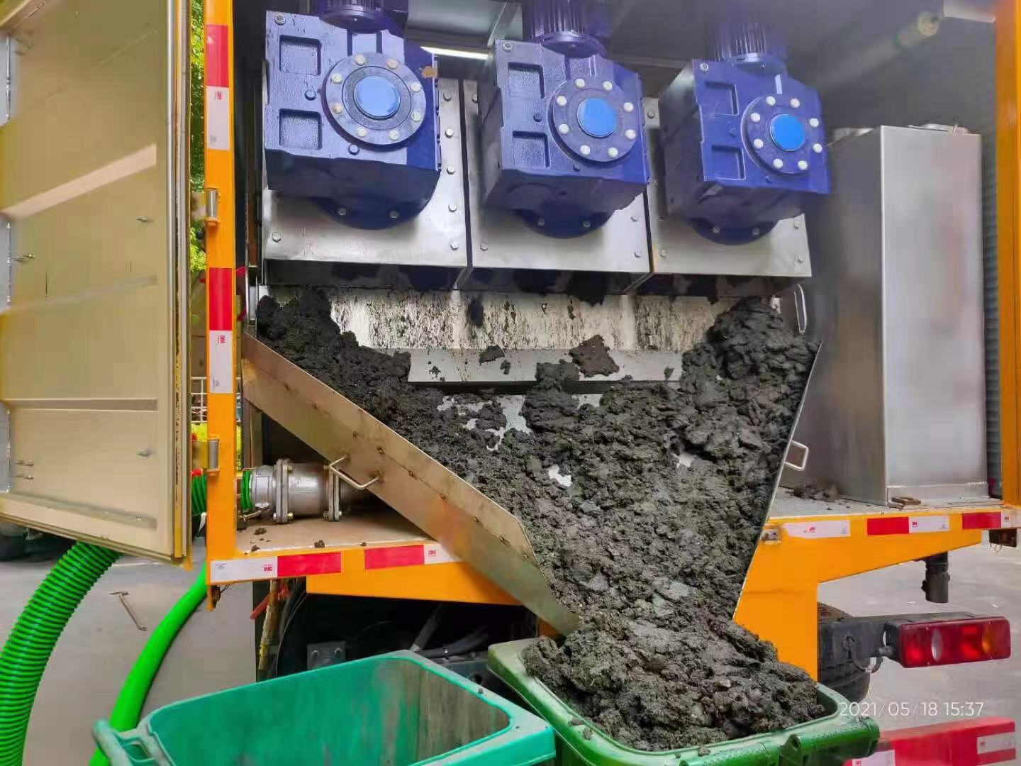 平利化粪池清掏城市维护站-泥浆净化干湿分离处理